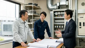 空調・換気・動力電源に強い電気工事会社の事業承継相談