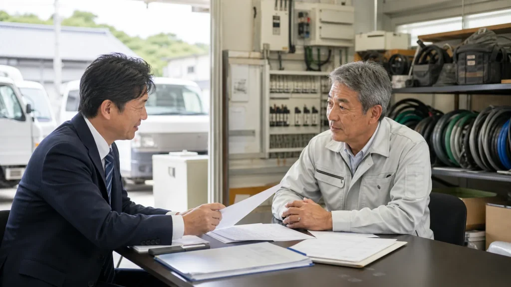 借入・リース・個人保証がある電気工事会社の事業承継相談